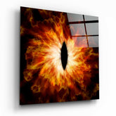 Fire Eye Glass Wall Art.